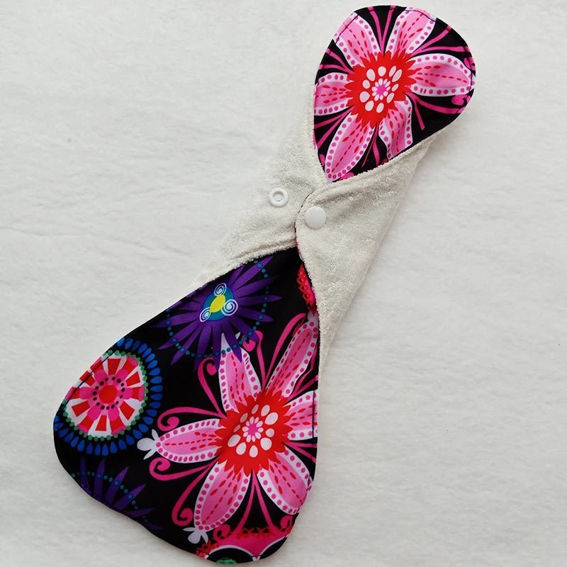 Absorvente higiênico reutilizável de bambú orgânico - fluxo intenso