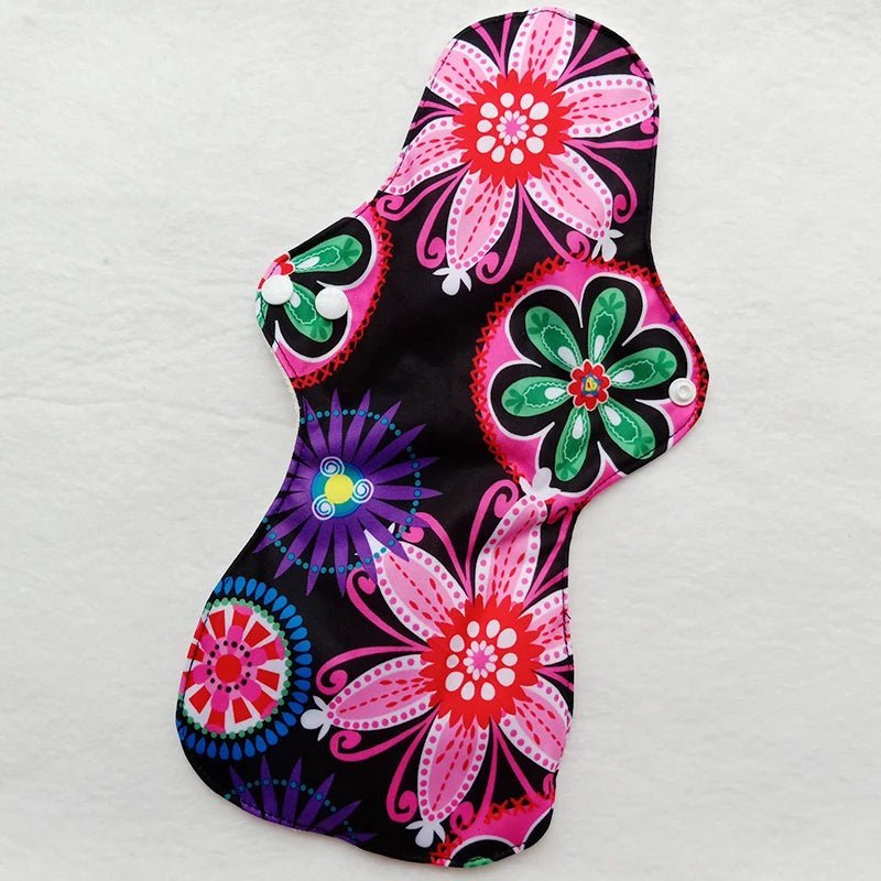 Absorvente higiênico reutilizável de bambú orgânico - fluxo intenso