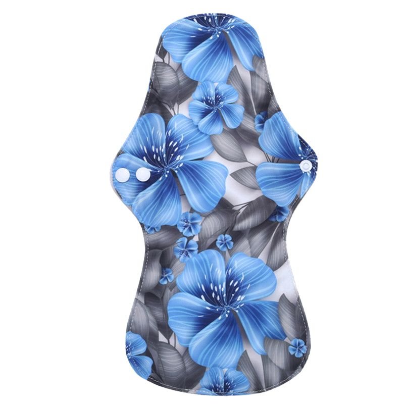 Absorvente higiênico reutilizável de bambú orgânico - fluxo intenso kit 10 unidades - Cuidarte Integral