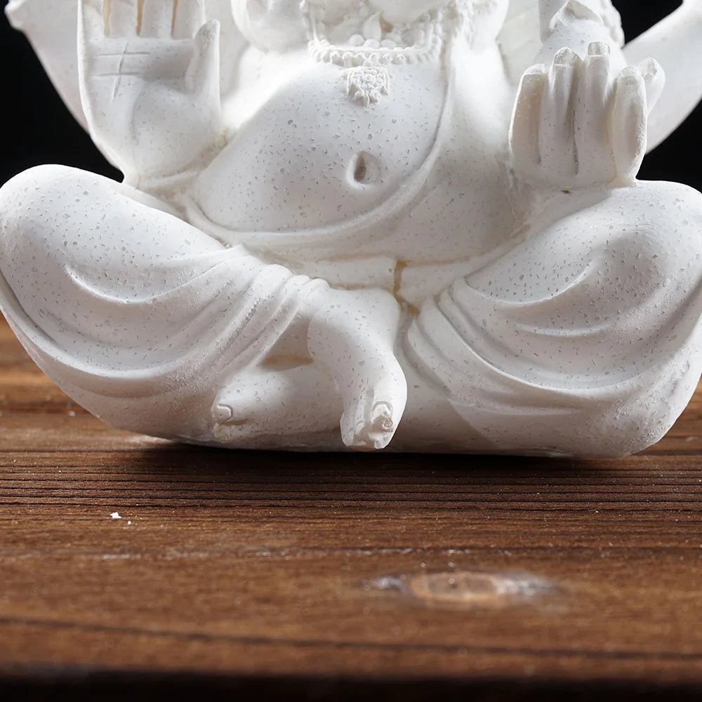 Estatueta de decoração hindu Lord Ganesha 9 a 21 cm - Cuidarte Integral