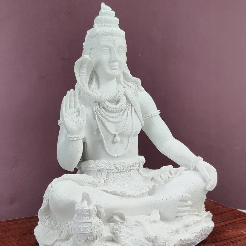 Estatueta de decoração Lord Shiva 20cm - Cuidarte Integral