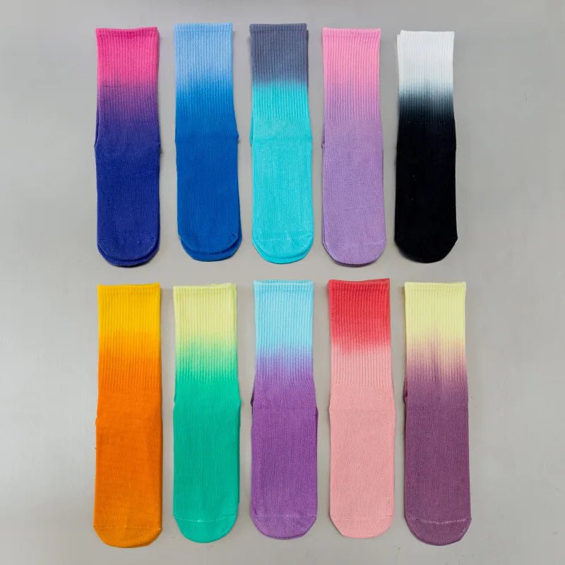 Meias esportivas femininas de algodão antiderrapante - Cuidarte Integral