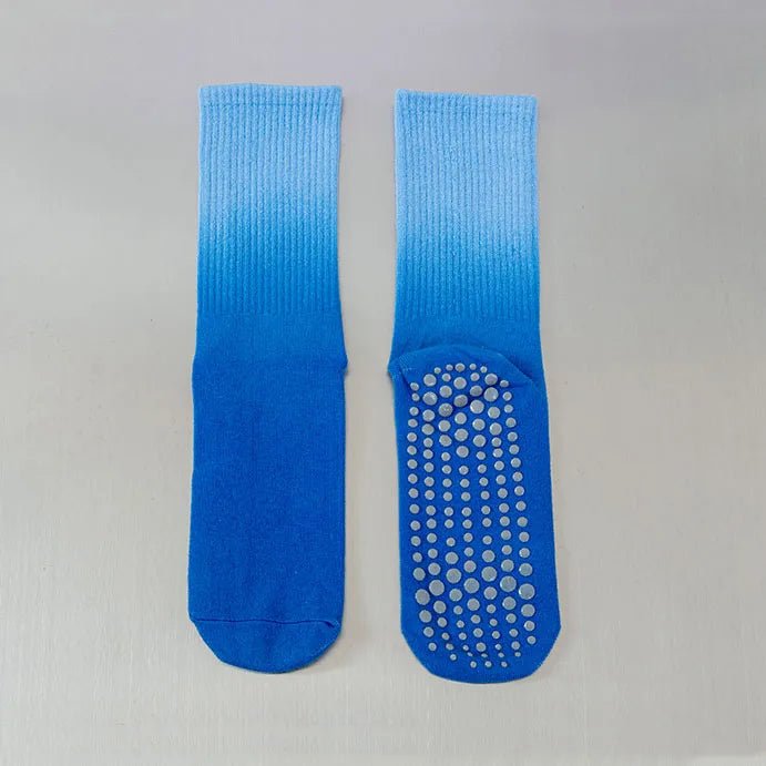Meias esportivas femininas de algodão antiderrapante - Cuidarte Integral