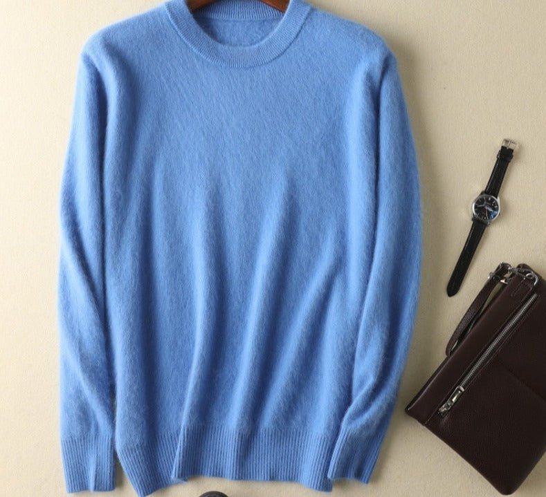 Suéter masculino 100% de caxemira