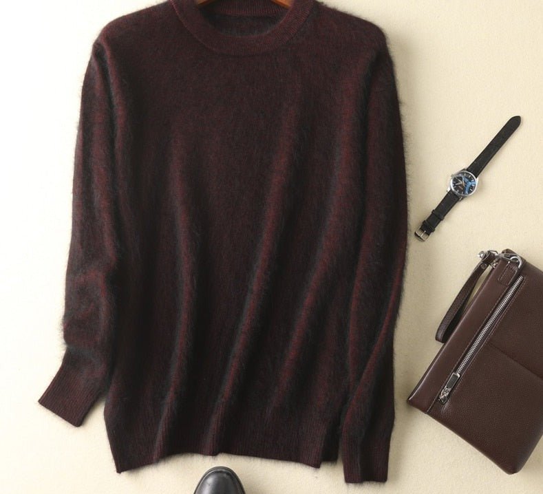 Suéter masculino 100% de caxemira