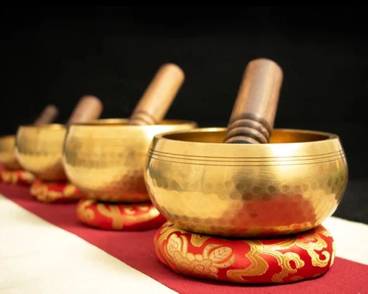 Tigela Tibetana artesanal do Nepal para meditação - Cuidarte Integral