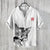 Camisa Masculina Estampa Oriental em Microfibra e Fibra de Bambu