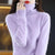 Blusa Caxemira feminina gola alta