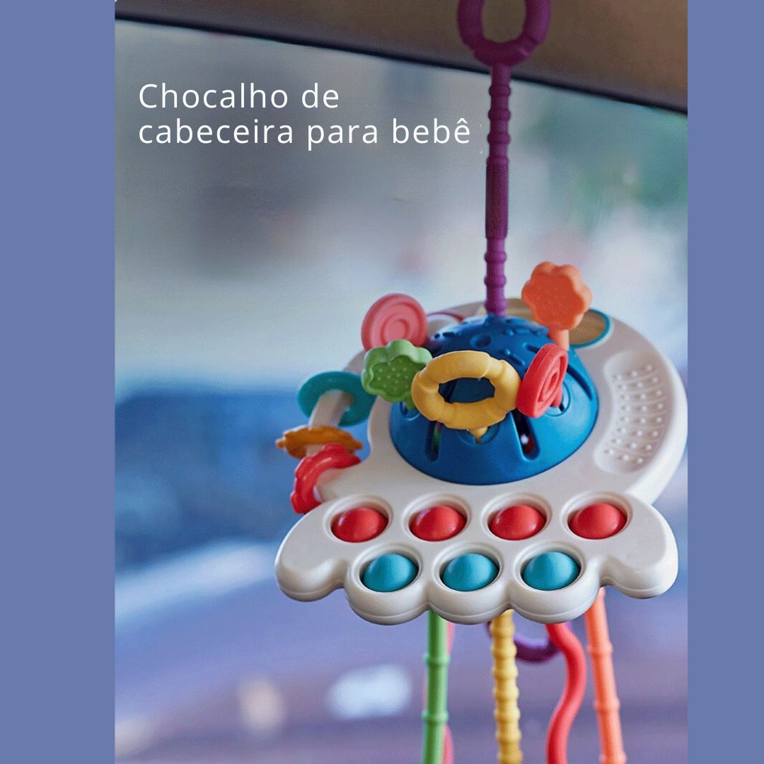 Brinquedo educativo montessori polvo dos sentidos livre de BPA - 0 - 3 anos - Cuidarte Integral
