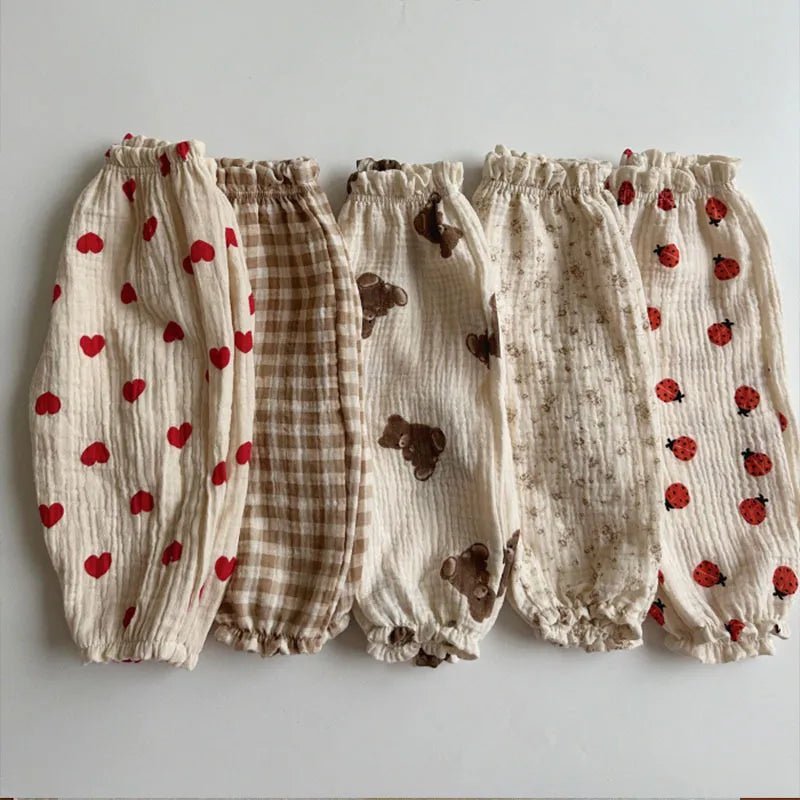 Calça para bebês unissex de algodão orgânico 3m-3a Eco-Friendly