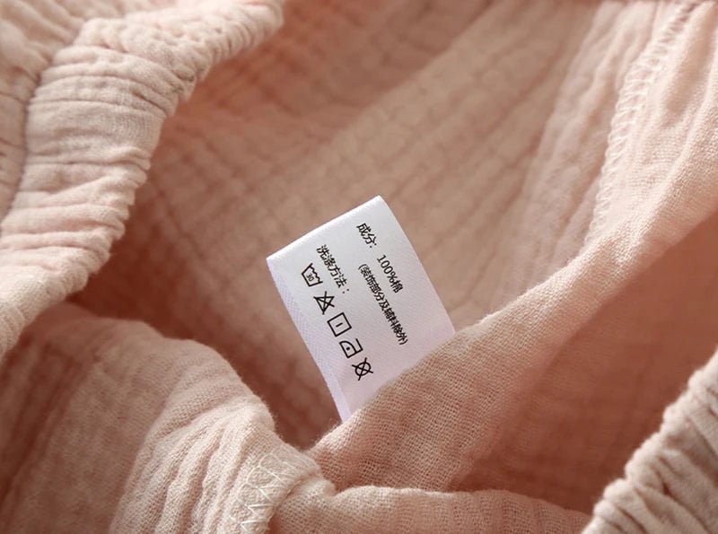 Conjunto de pijama feminino camisa e calça 100% algodão - Cuidarte Integral