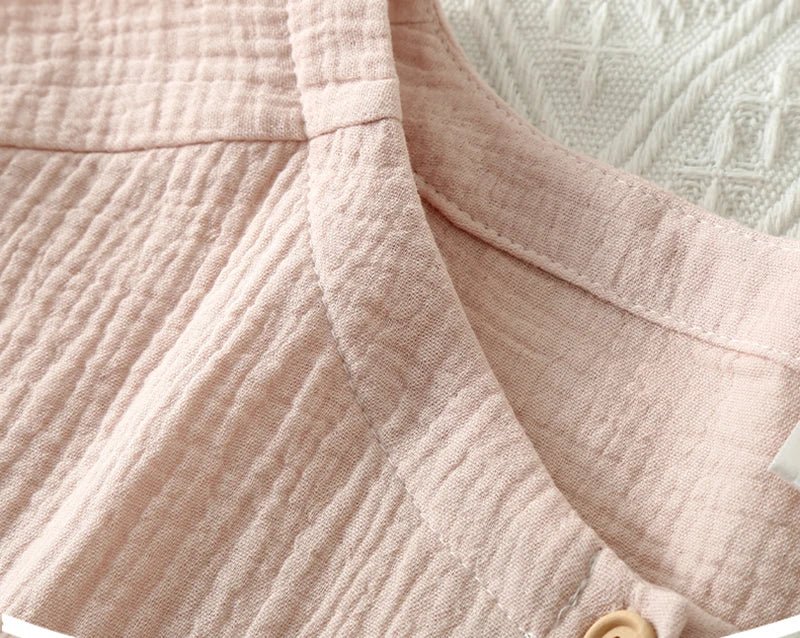 Conjunto de pijama feminino camisa e calça 100% algodão - Cuidarte Integral