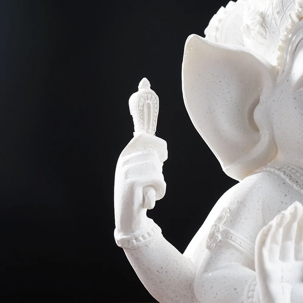 Estatueta de decoração hindu Lord Ganesha 9 a 21 cm - Cuidarte Integral