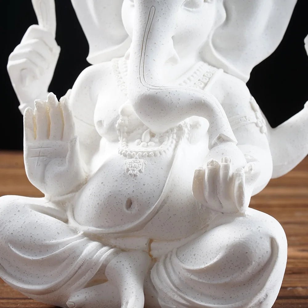Estatueta de decoração hindu Lord Ganesha 9 a 21 cm - Cuidarte Integral