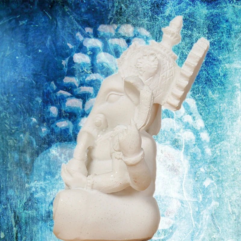 Estatueta de decoração hindu Lord Ganesha 9 a 21 cm - Cuidarte Integral