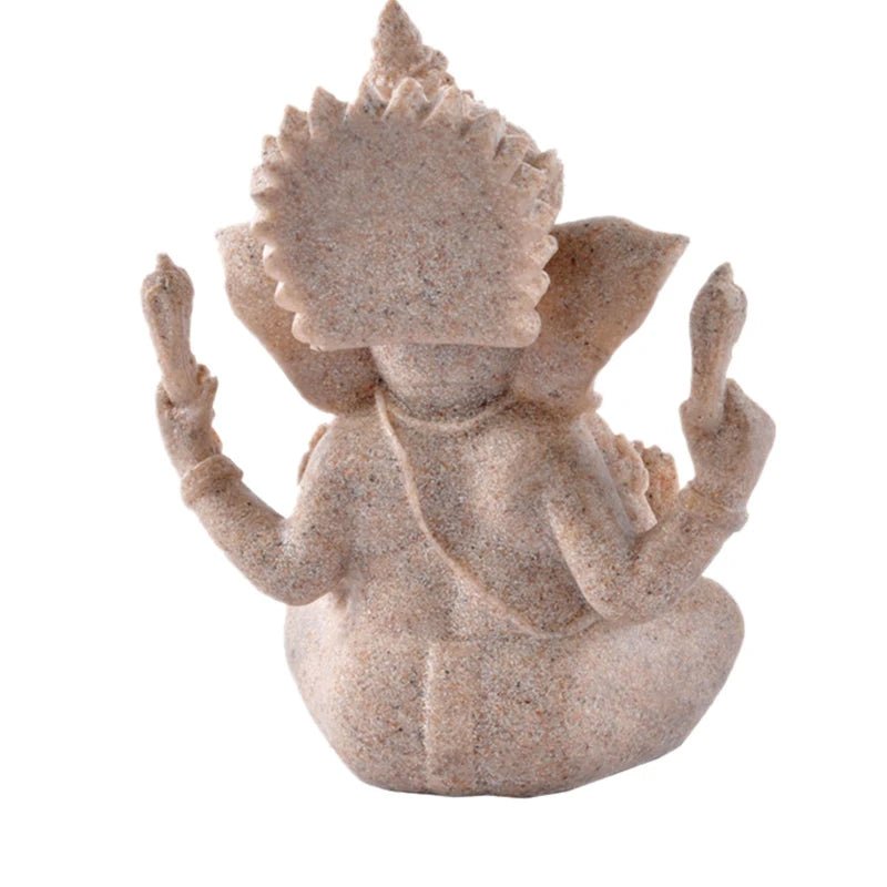 Estatueta de decoração hindu Lord Ganesha 9 a 21 cm - Cuidarte Integral