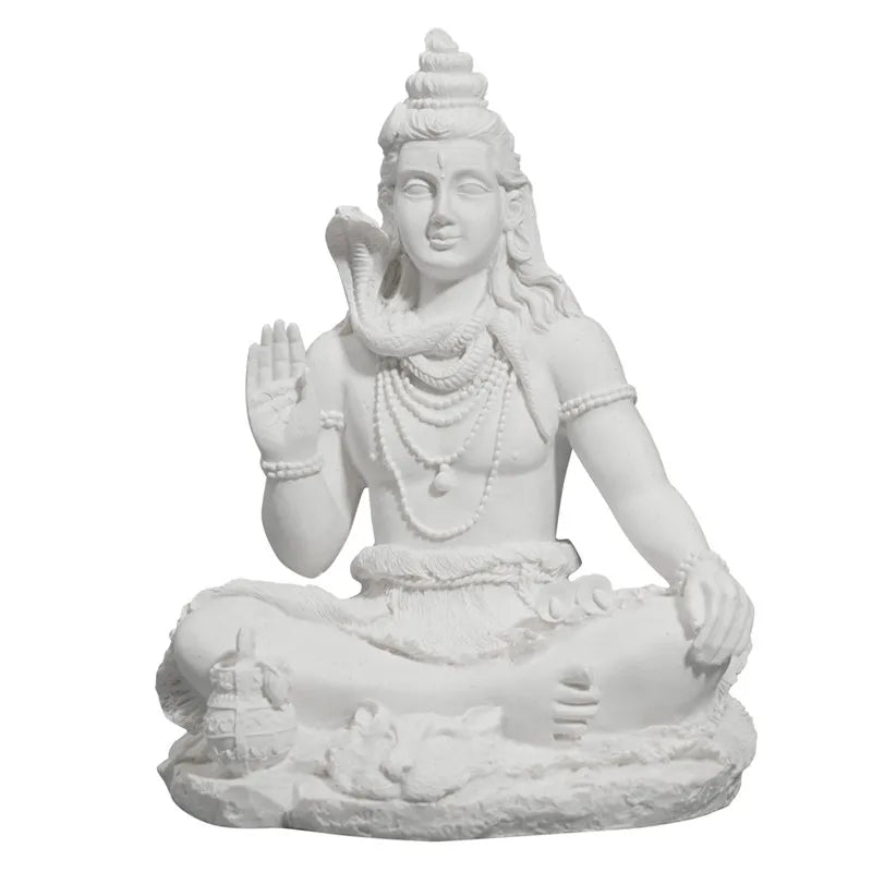 Estatueta de decoração Lord Shiva 20cm - Cuidarte Integral