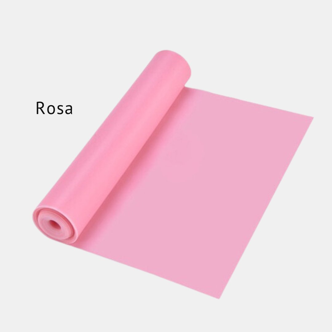 Faixas de Resistência Yoga de borracha natural treino pilates fitness - Cuidarte Integral