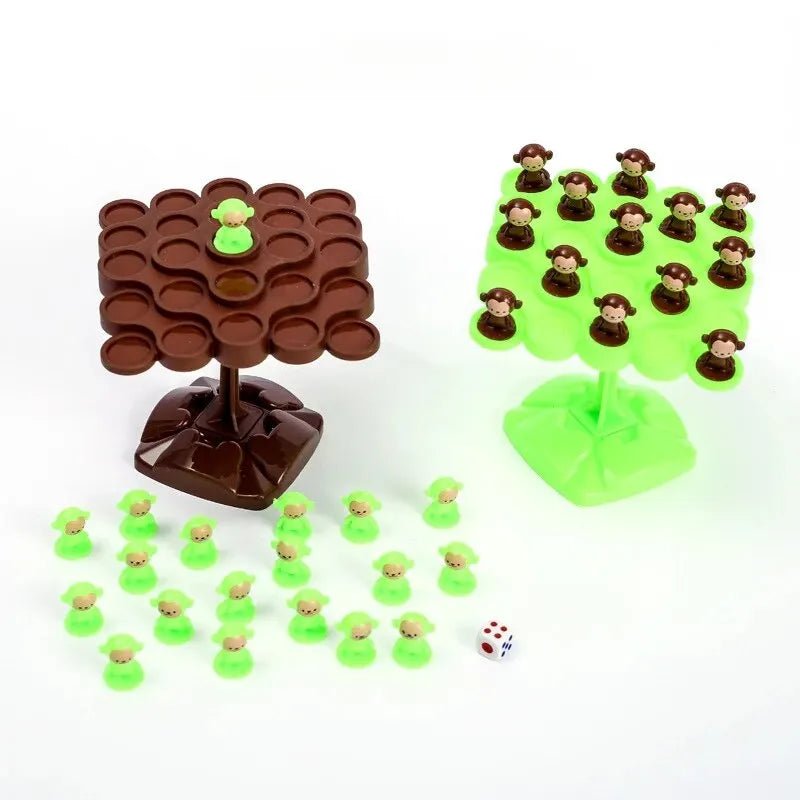 Jogo de Tabuleiro Interativo macaquinho do equilíbrio 3 - 6 anos - Cuidarte Integral