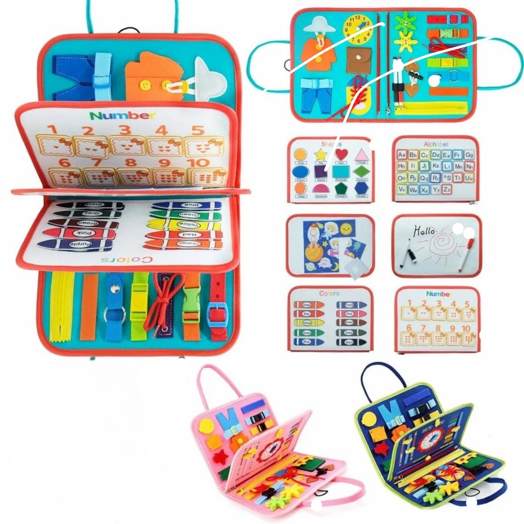 Kit brinquedo educativo sensorial montessori - 1 a 3 ANOS - Cuidarte Integral