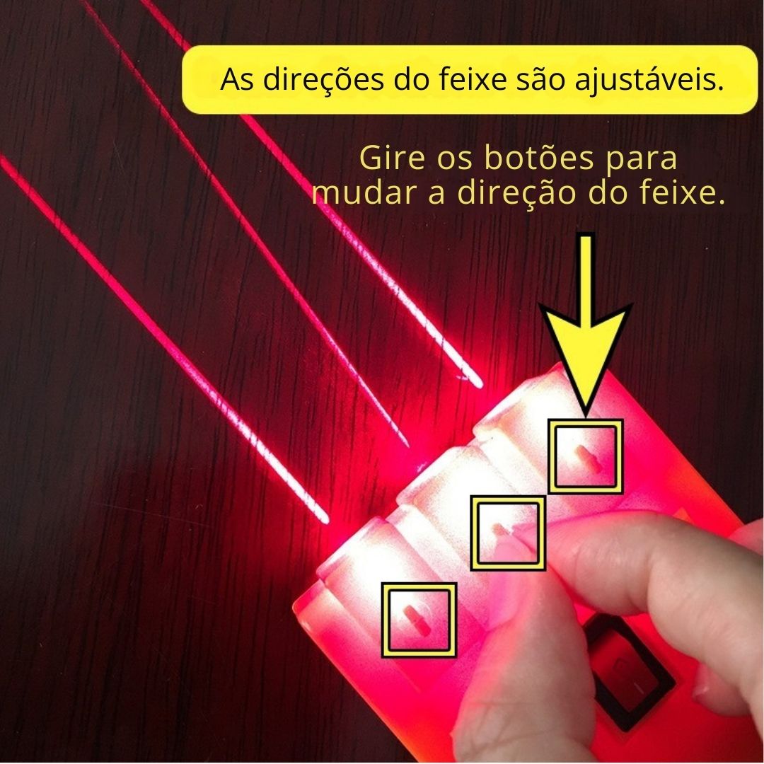 Kit Educacional de Óptica Geométrica – Experimentos de Refração e Reflexão da Luz para Ensino de Física - Cuidarte Integral
