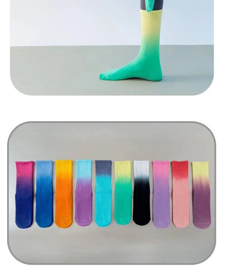 Meias esportivas femininas de algodão antiderrapante - Cuidarte Integral