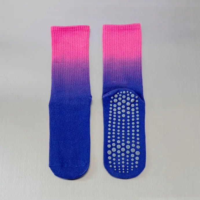 Meias esportivas femininas de algodão antiderrapante - Cuidarte Integral