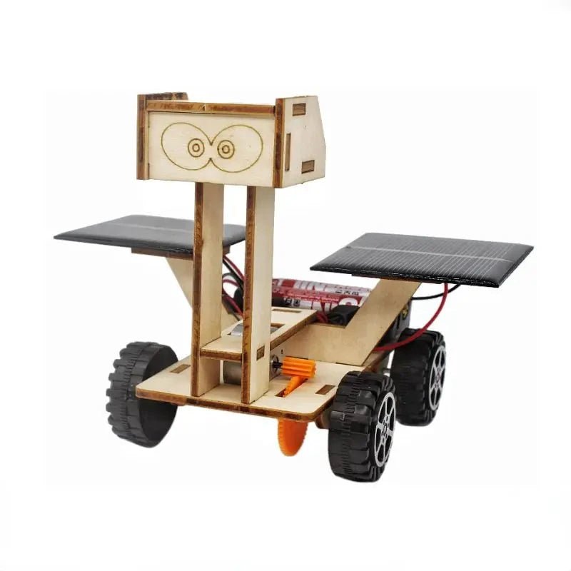 Mini Robô educativo DIY com painel solar - Cuidarte Integral