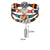 Pulseira masculina boho chic liga de zinco e couro - Cuidarte Integral