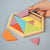 Quebra - cabeças educativo tangram montessori 3d hexagonal - (3 A 12 ANOS) - Cuidarte Integral