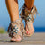 Sandália Feminina Boho com Franja e Conchas – Estilo Hippie Chic Retrô - Cuidarte Integral