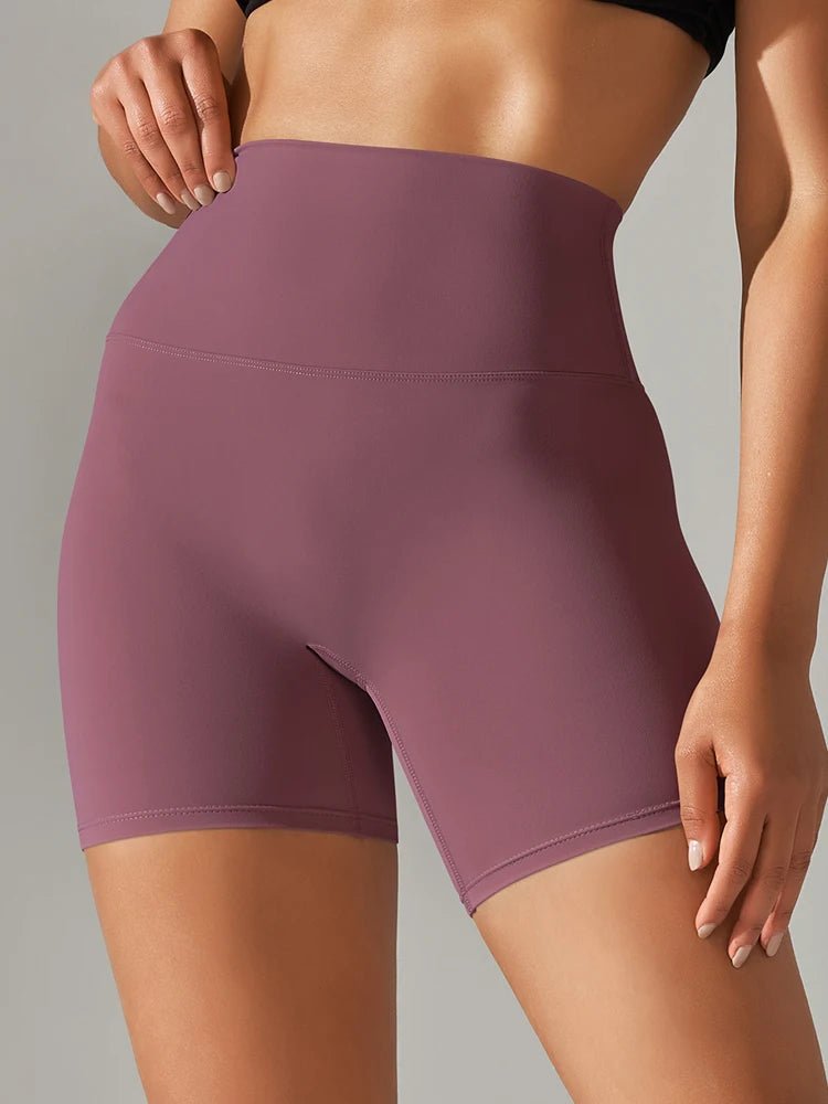 Shorts feminino fitness esportivo cintura alta - Cuidarte Integral