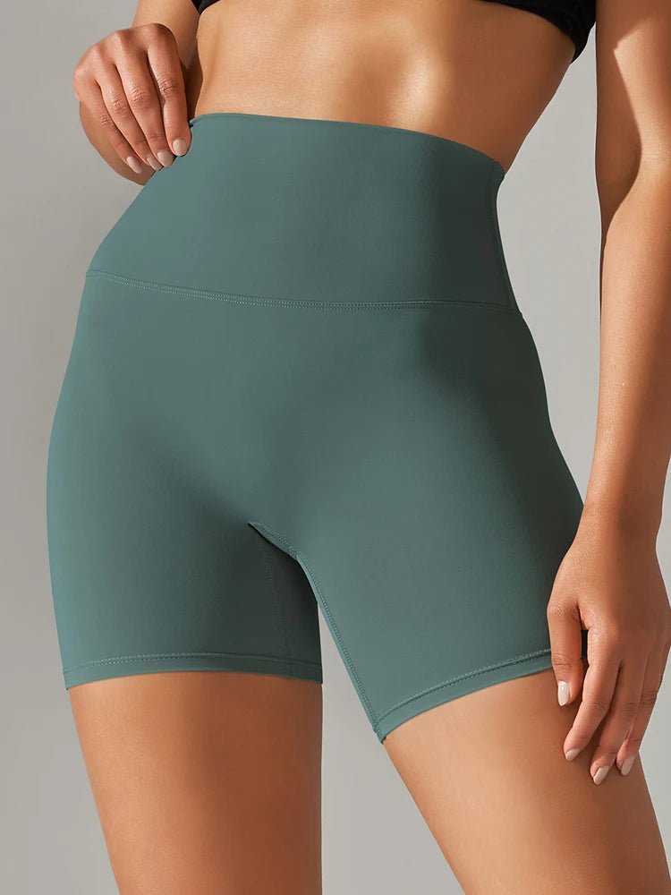 Shorts feminino fitness esportivo cintura alta - Cuidarte Integral