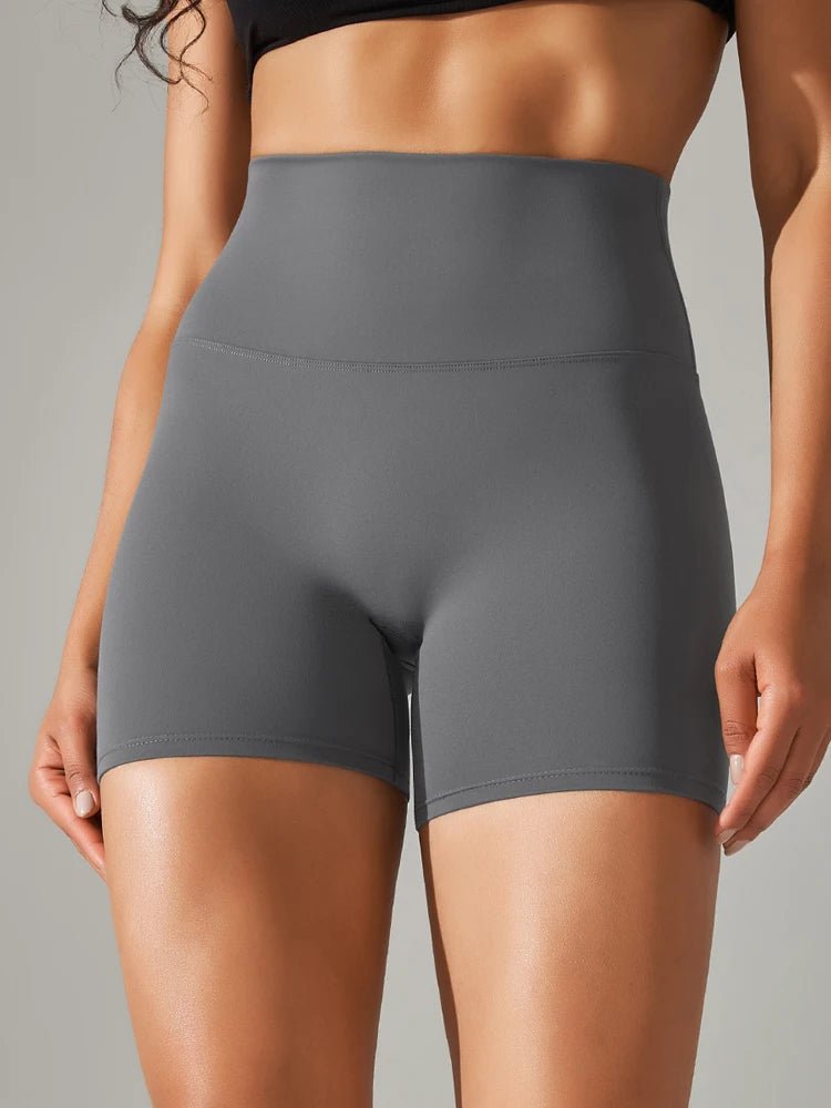 Shorts feminino fitness esportivo cintura alta - Cuidarte Integral