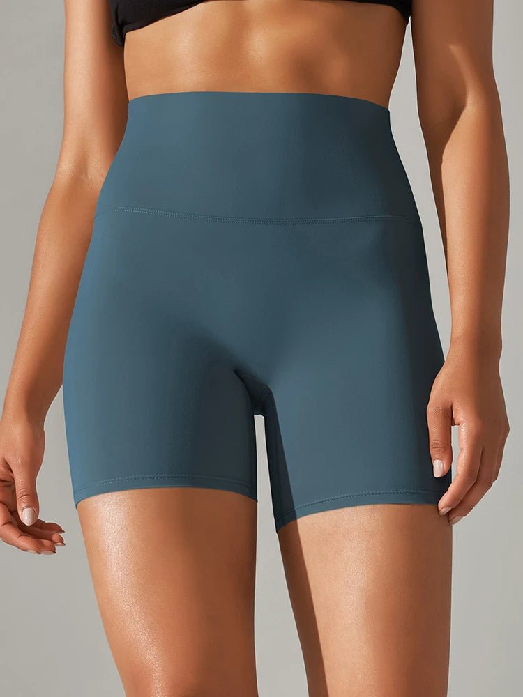 Shorts feminino fitness esportivo cintura alta - Cuidarte Integral