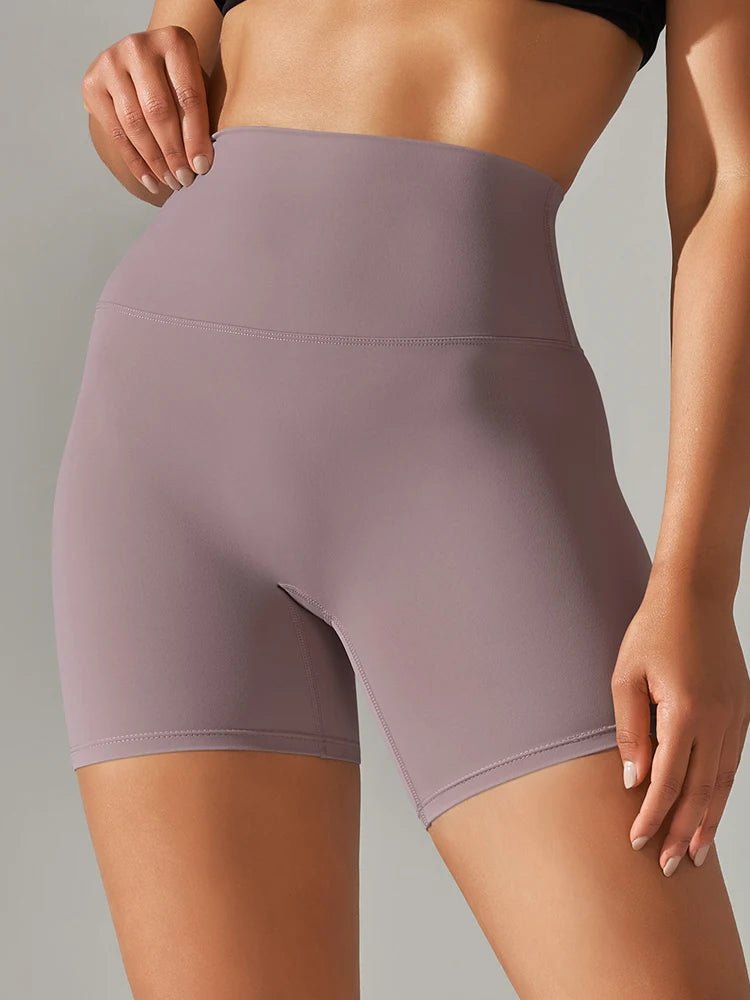 Shorts feminino fitness esportivo cintura alta - Cuidarte Integral