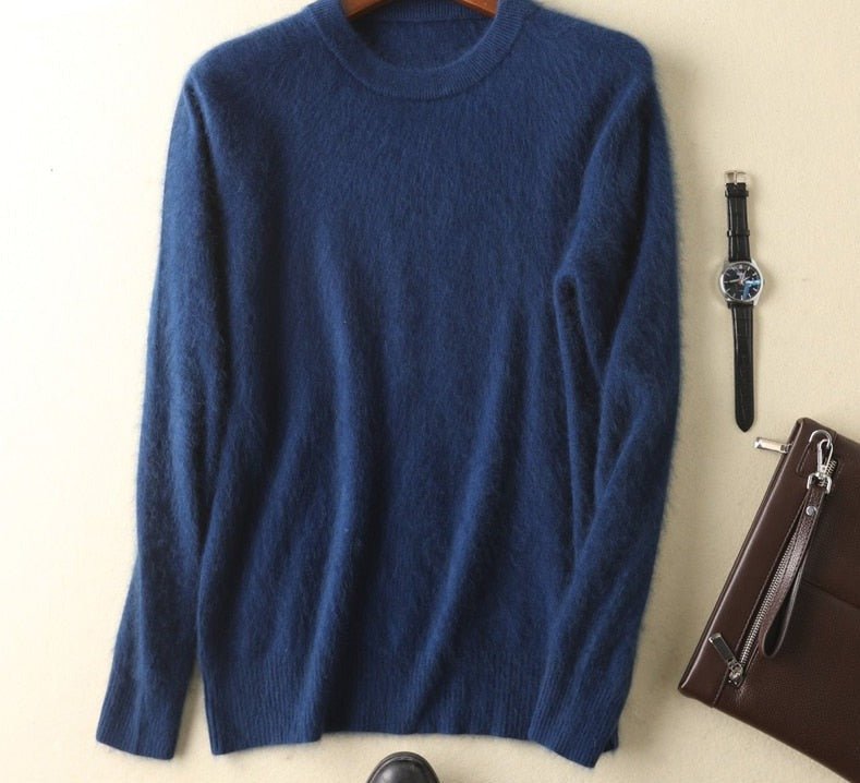 Suéter masculino 100% de caxemira