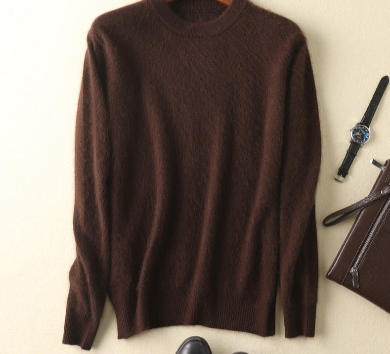 Suéter masculino 100% de caxemira