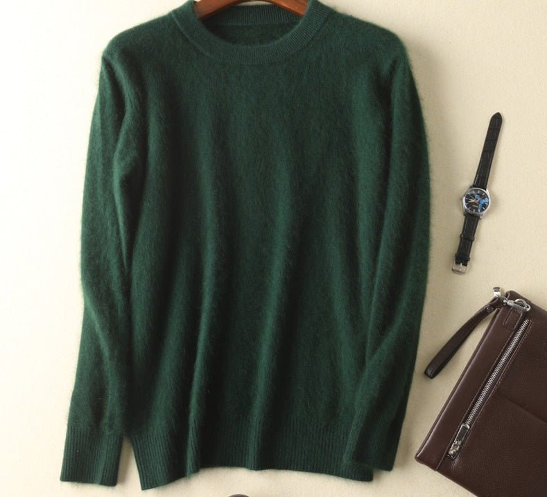 Suéter masculino 100% de caxemira