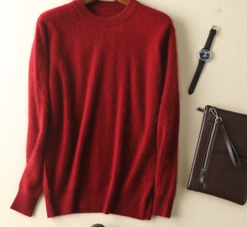 Suéter masculino 100% de caxemira