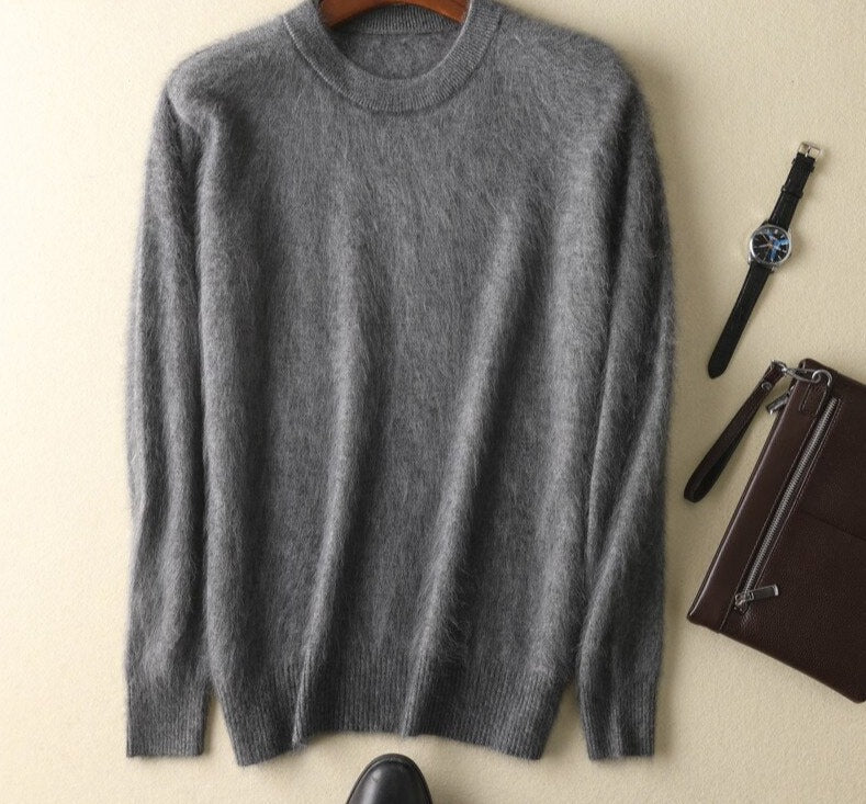 Suéter masculino 100% de caxemira