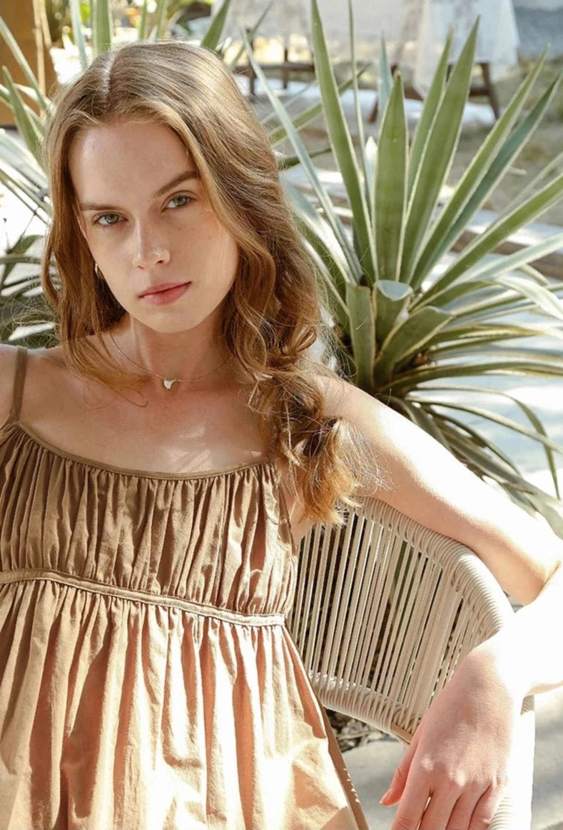 Vestido feminino 100% algodão boho chic tamanho único - Cuidarte Integral